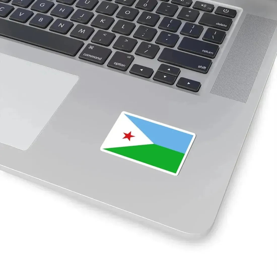 Flag of Djibouti (Djibouti) STICKER Vinyl Kiss-Cut Decal - The Sticker Space