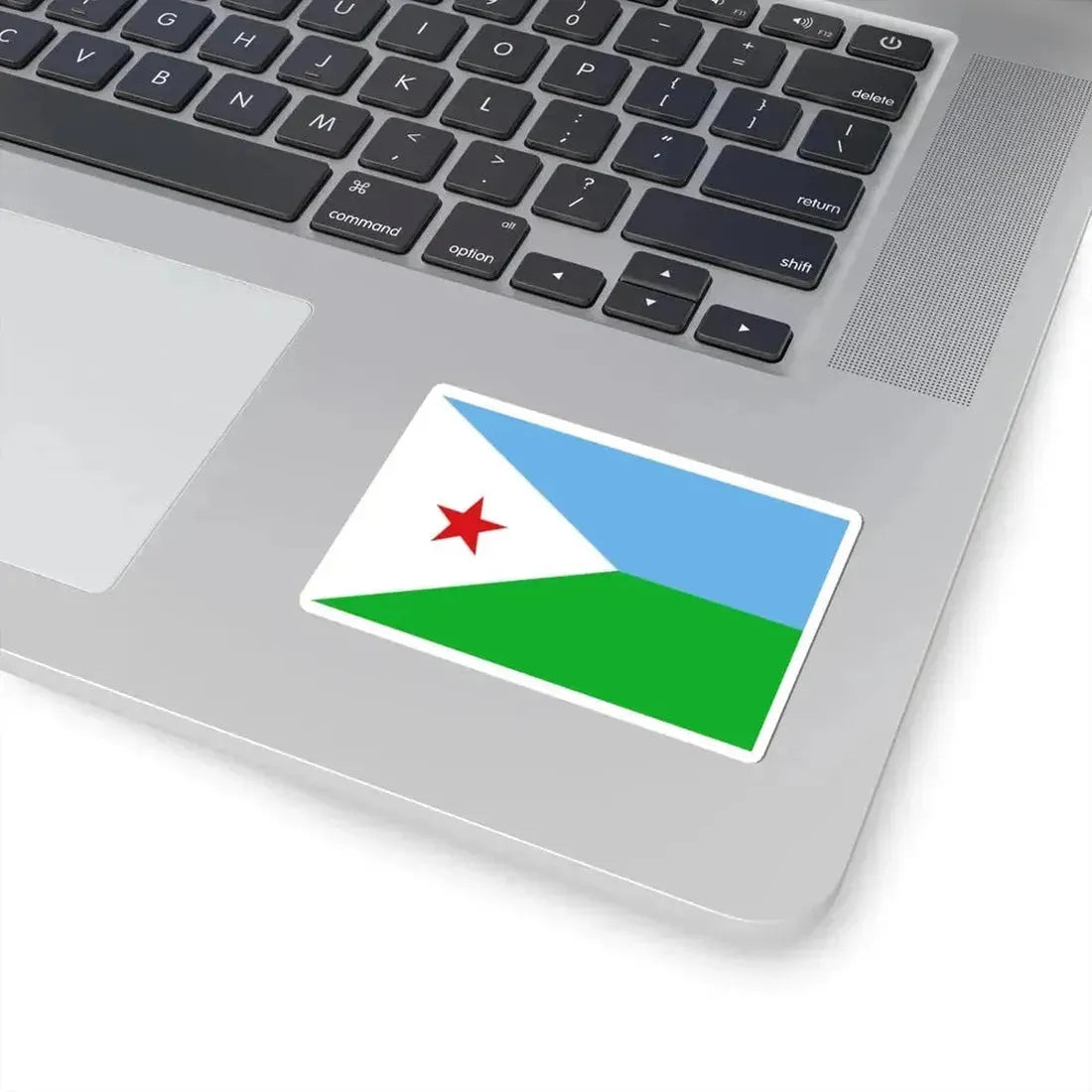 Flag of Djibouti (Djibouti) STICKER Vinyl Kiss-Cut Decal - The Sticker Space