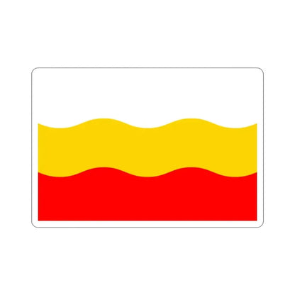 Flag of Děčín Czech Republic STICKER Vinyl Die-Cut Decal 2 Inch - The Sticker Space