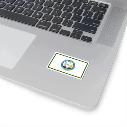 Flag of Doddridge County West Virginia (United States) STICKER Vinyl Kiss-Cut Decal - The Sticker Space