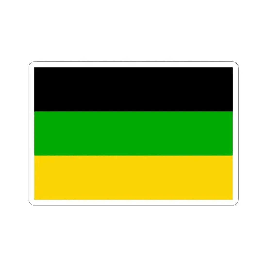 Flag of Dolni Pocernice (Czech Republic) STICKER Vinyl Kiss-Cut Decal 2 Inch White - The Sticker Space