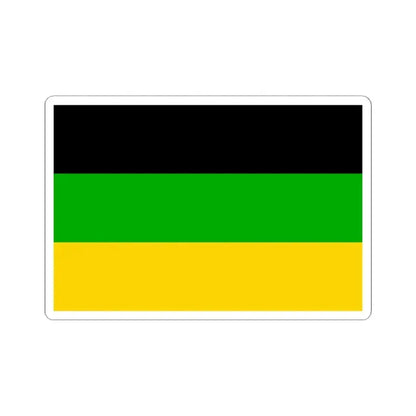 Flag of Dolni Pocernice (Czech Republic) STICKER Vinyl Kiss-Cut Decal 2 Inch White - The Sticker Space