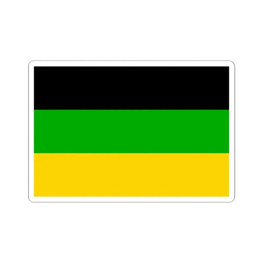 Flag of Dolni Pocernice (Czech Republic) STICKER Vinyl Kiss-Cut Decal 2 Inch White - The Sticker Space