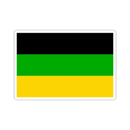 Flag of Dolni Pocernice (Czech Republic) STICKER Vinyl Kiss-Cut Decal 3 Inch White - The Sticker Space