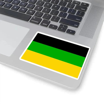 Flag of Dolni Pocernice (Czech Republic) STICKER Vinyl Kiss-Cut Decal - The Sticker Space