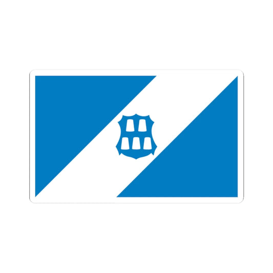 Flag of Dolyna (Ukraine) STICKER Vinyl Kiss-Cut Decal 2 Inch White - The Sticker Space