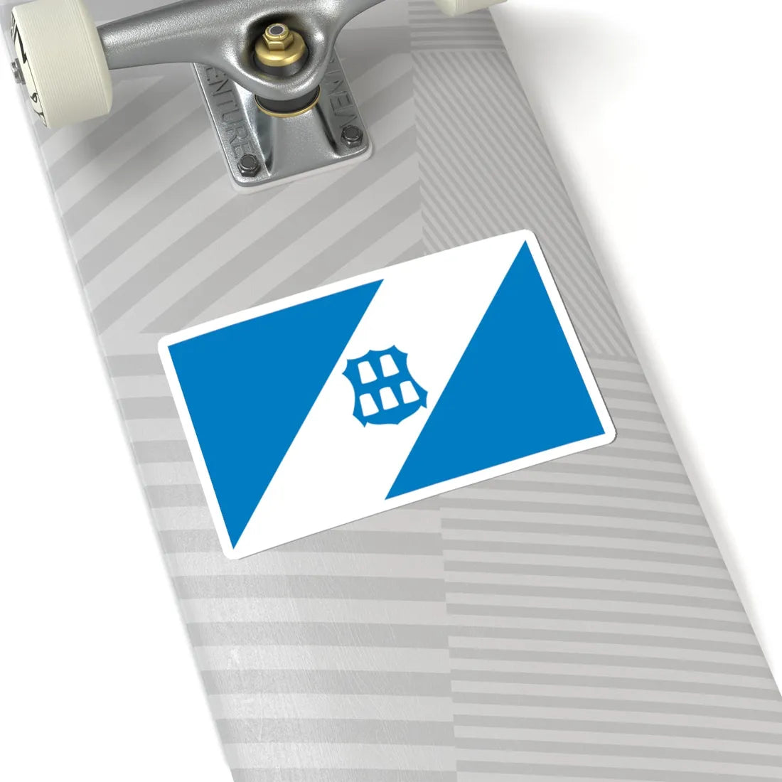 Flag of Dolyna (Ukraine) STICKER Vinyl Kiss-Cut Decal - The Sticker Space