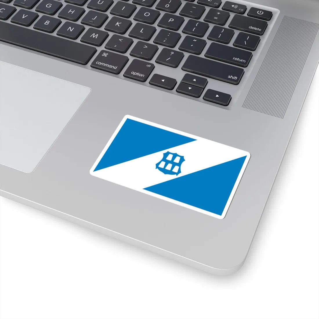 Flag of Dolyna (Ukraine) STICKER Vinyl Kiss-Cut Decal - The Sticker Space