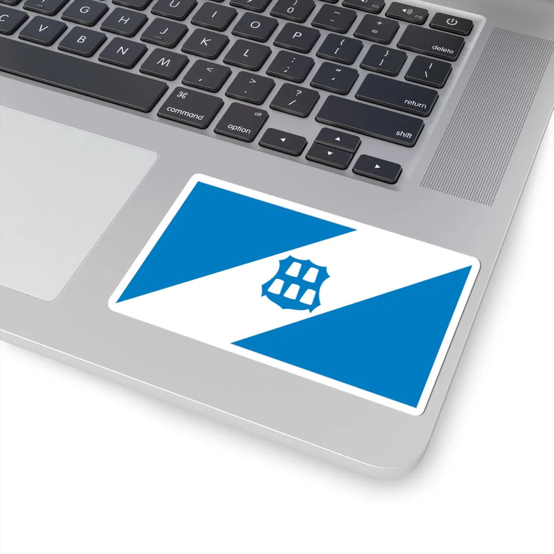 Flag of Dolyna (Ukraine) STICKER Vinyl Kiss-Cut Decal - The Sticker Space