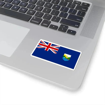 Flag of Dominica 1955-1965 (Dominica) STICKER Vinyl Kiss-Cut Decal - The Sticker Space