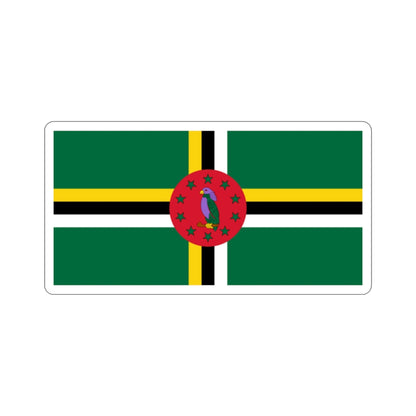 Flag of Dominica STICKER Vinyl Die-Cut Decal-2 Inch-The Sticker Space