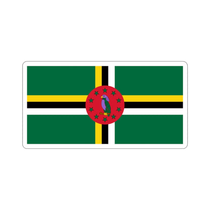 Flag of Dominica STICKER Vinyl Die-Cut Decal-2 Inch-The Sticker Space