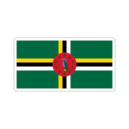 Flag of Dominica STICKER Vinyl Die-Cut Decal 3 Inch - The Sticker Space