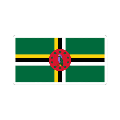 Flag of Dominica STICKER Vinyl Die-Cut Decal-5 Inch-The Sticker Space