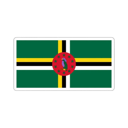 Flag of Dominica STICKER Vinyl Die-Cut Decal - The Sticker Space