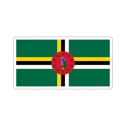 Flag of Dominica STICKER Vinyl Die-Cut Decal - The Sticker Space