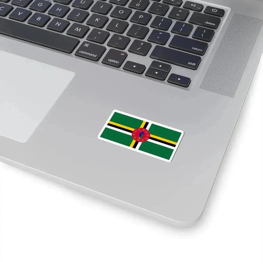 Flag of Dominica variant 1 (Dominica) STICKER Vinyl Kiss-Cut Decal - The Sticker Space