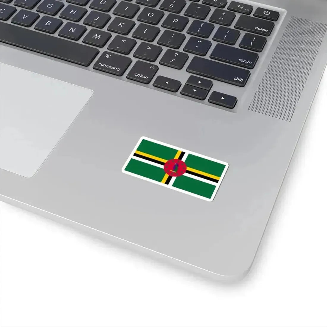 Flag of Dominica variant 3 (Dominica) STICKER Vinyl Kiss-Cut Decal - The Sticker Space