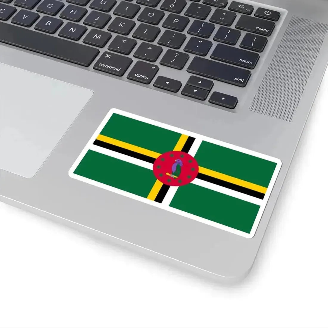 Flag of Dominica variant 5 (Dominica) STICKER Vinyl Kiss-Cut Decal - The Sticker Space