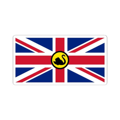 Flag of Dominion of Westralia secession movement (Australia) STICKER Vinyl Kiss-Cut Decal 2 Inch White - The Sticker Space