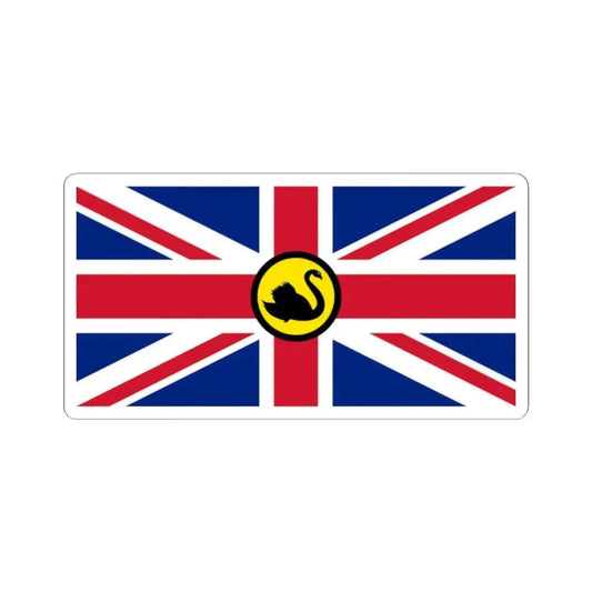 Flag of Dominion of Westralia secession movement (Australia) STICKER Vinyl Kiss-Cut Decal 2 Inch White - The Sticker Space