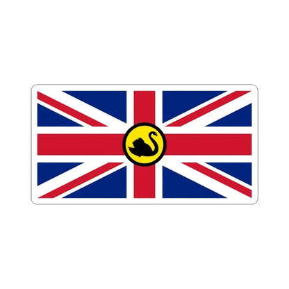 Flag of Dominion of Westralia secession movement (Australia) STICKER Vinyl Kiss-Cut Decal 6 Inch White - The Sticker Space