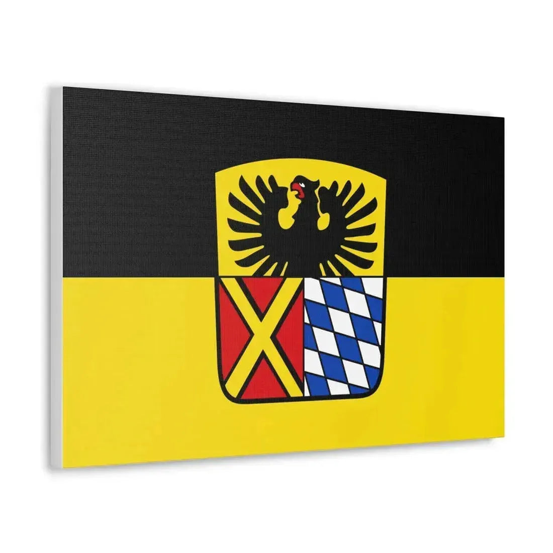 Flag of Donau Ries Germany - Canvas Wall Art - The Sticker Space