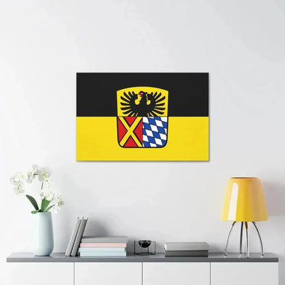 Flag of Donau Ries Germany - Canvas Wall Art - The Sticker Space