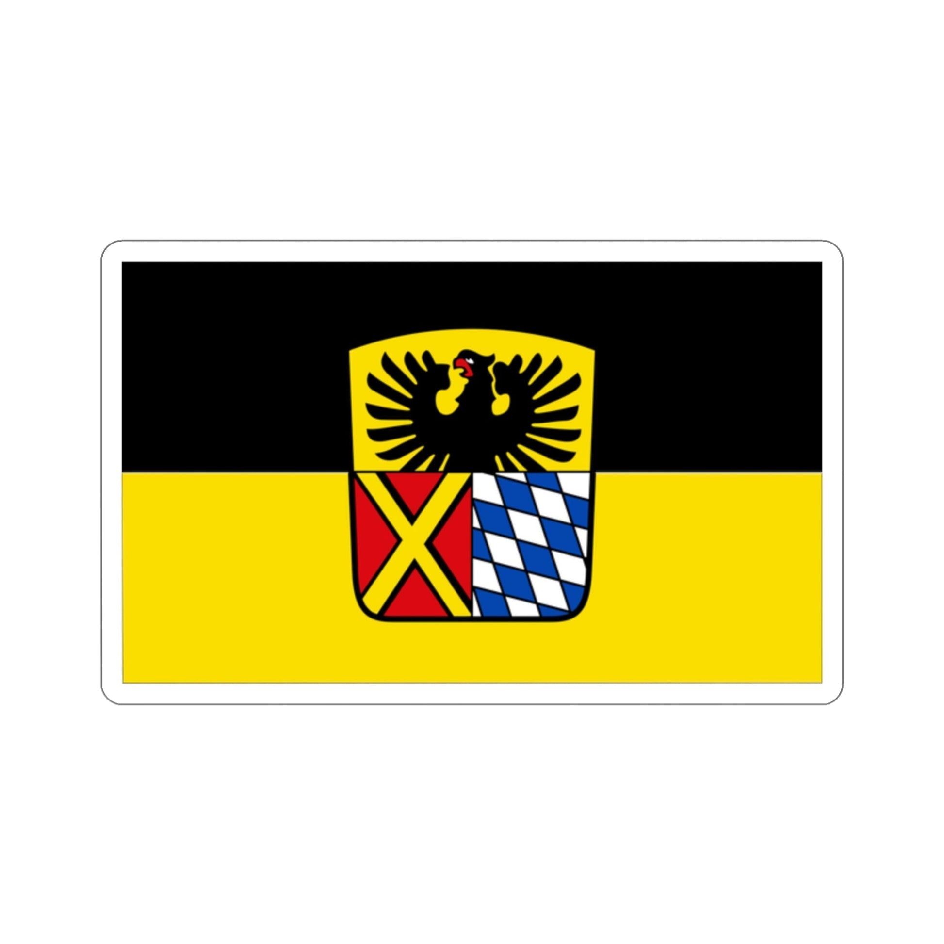 Flag of Donau Ries Germany STICKER Vinyl Die-Cut Decal-2 Inch-The Sticker Space