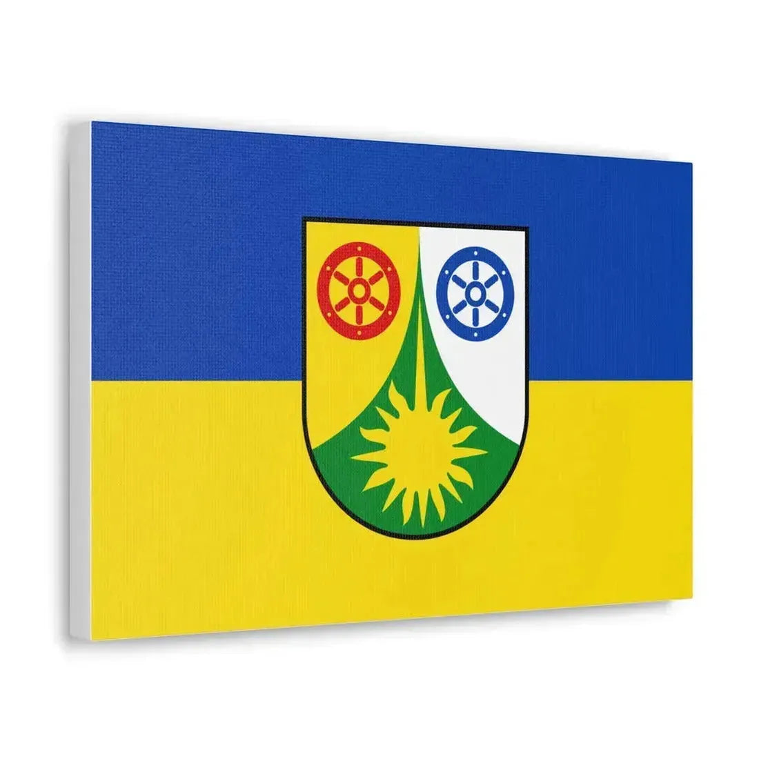 Flag of Donnersbergkreis Germany - Canvas Wall Art - The Sticker Space