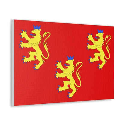 Flag of Dordogne France 2 - Canvas Wall Art - The Sticker Space
