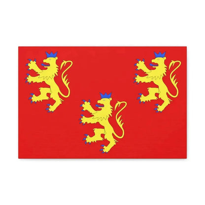 Flag of Dordogne France 2 - Canvas Wall Art - The Sticker Space