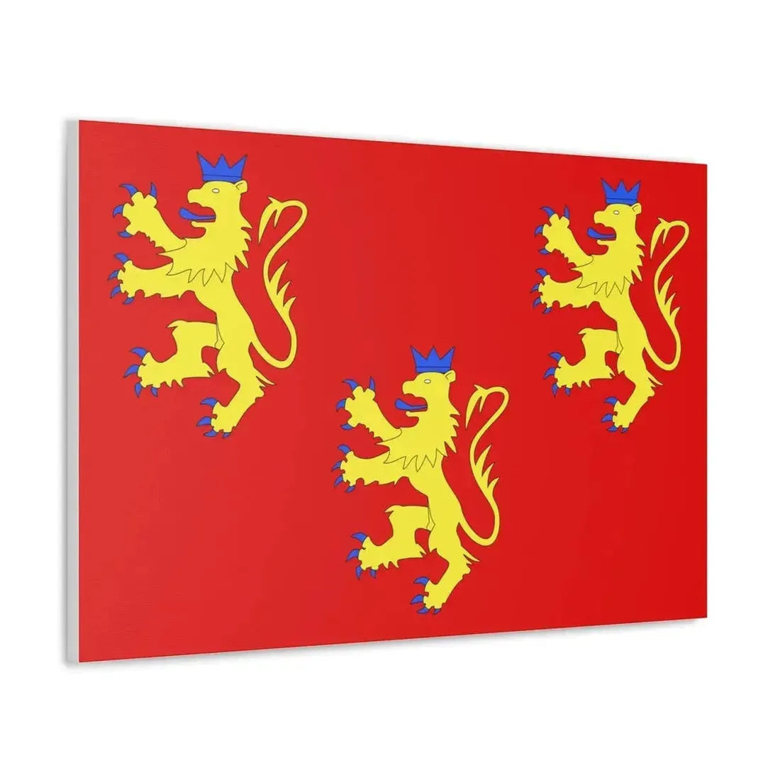 Flag of Dordogne France 2 - Canvas Wall Art - The Sticker Space