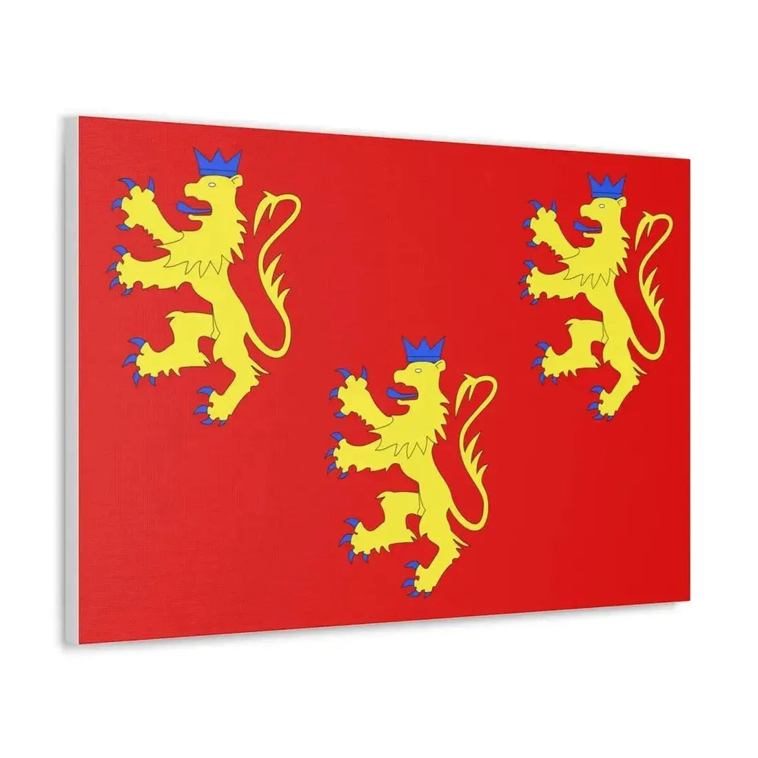 Flag of Dordogne France 2 - Canvas Wall Art - The Sticker Space