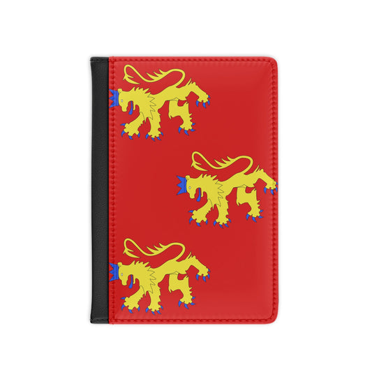 Flag of Dordogne France 2 - Passport Holder-3.9" x 5.8"-The Sticker Space