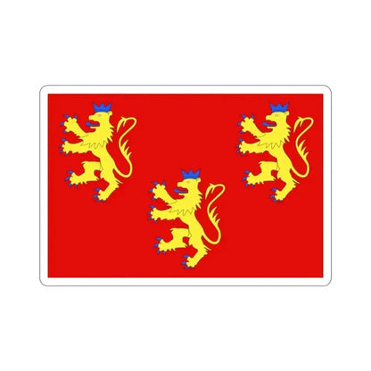 Flag of Dordogne France 2 STICKER Vinyl Die-Cut Decal 2 Inch - The Sticker Space
