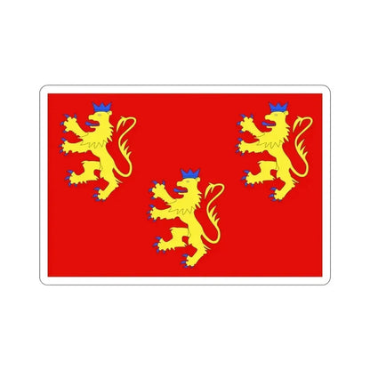 Flag of Dordogne France 2 STICKER Vinyl Die-Cut Decal 3 Inch - The Sticker Space