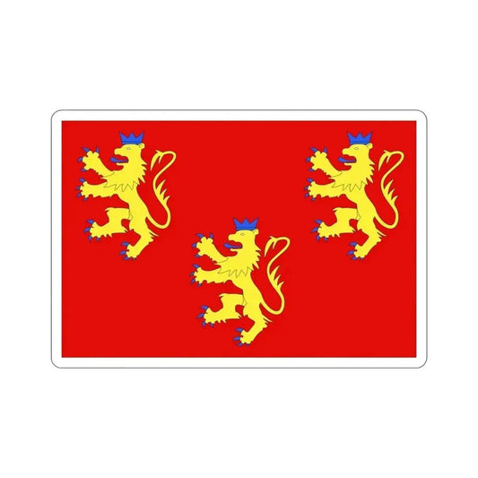 Flag of Dordogne France 2 STICKER Vinyl Die-Cut Decal 6 Inch - The Sticker Space