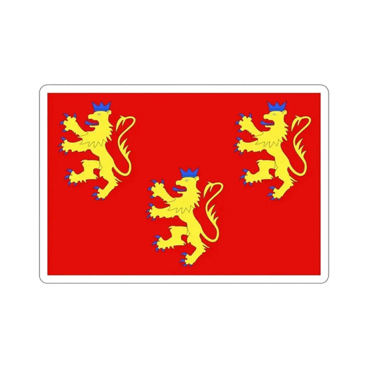 Flag of Dordogne France 2 STICKER Vinyl Die-Cut Decal 6 Inch - The Sticker Space