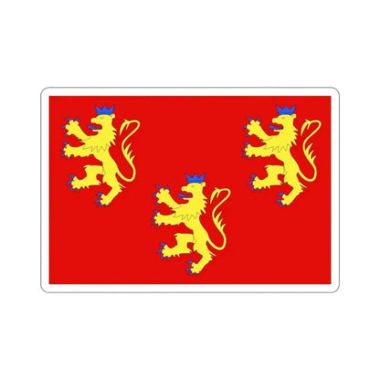 Flag of Dordogne France 2 STICKER Vinyl Die-Cut Decal - The Sticker Space