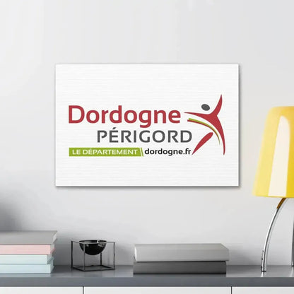 Flag of Dordogne France - Canvas Wall Art - The Sticker Space