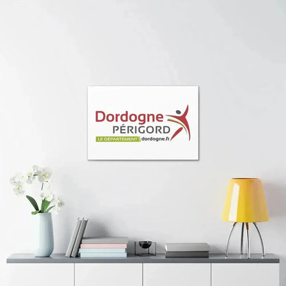 Flag of Dordogne France - Canvas Wall Art - The Sticker Space