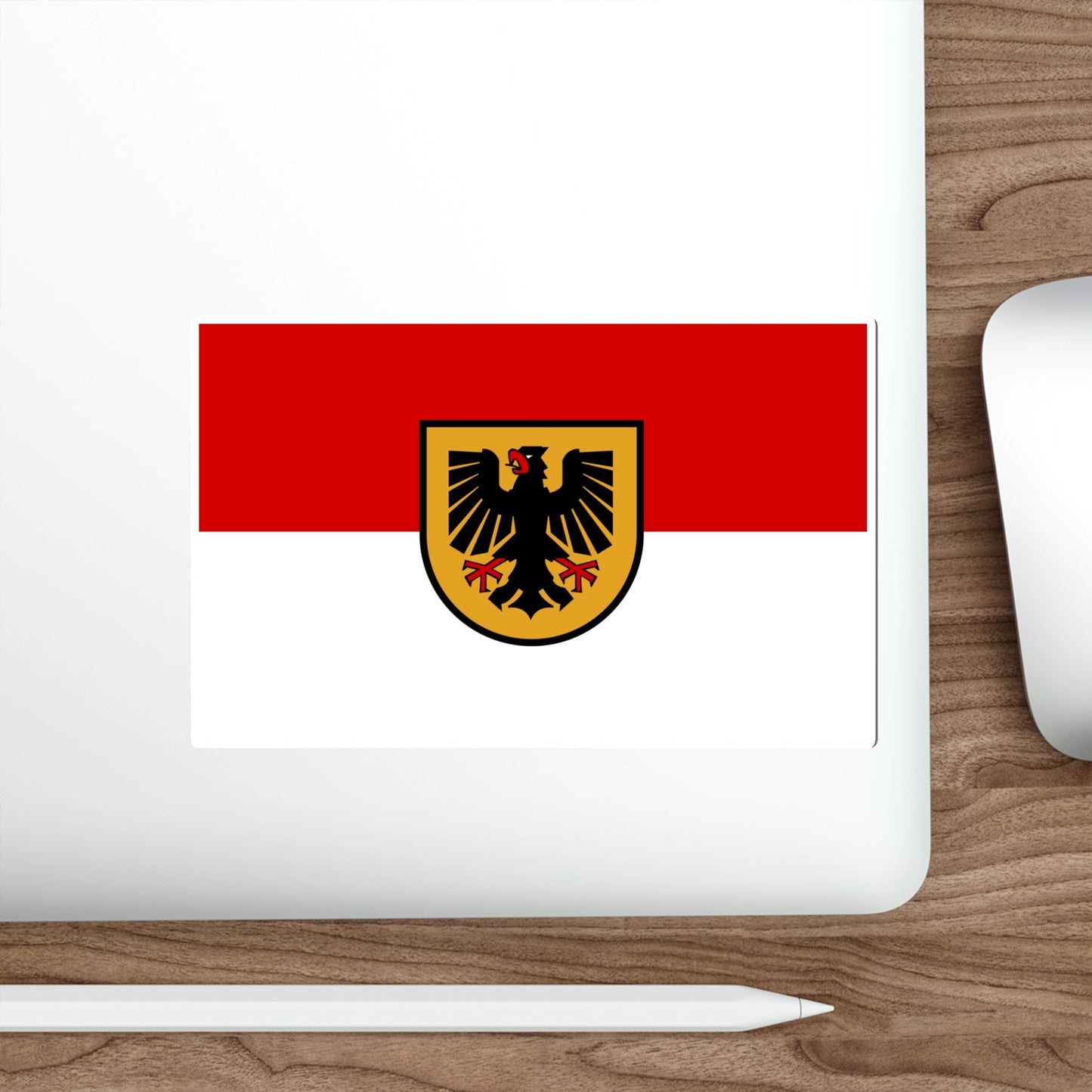 Flag of Dortmund Germany STICKER Vinyl Die-Cut Decal-The Sticker Space