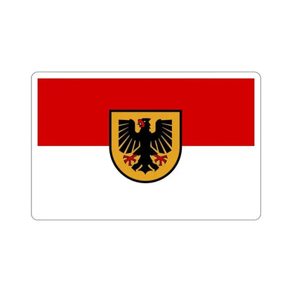 Flag of Dortmund Germany STICKER Vinyl Die-Cut Decal 4 Inch - The Sticker Space
