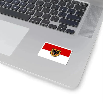 Flag of Dortmund Germany - STICKER Vinyl Kiss-Cut Decal - The Sticker Space