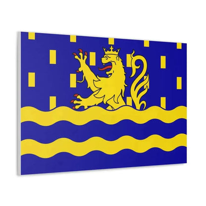 Flag of Doubs France 2 - Canvas Wall Art - The Sticker Space
