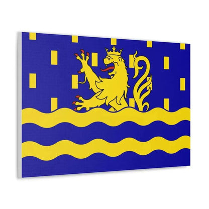 Flag of Doubs France 2 - Canvas Wall Art - The Sticker Space
