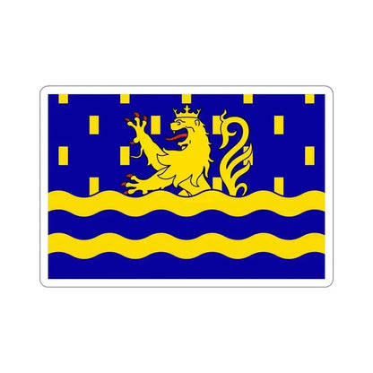 Flag of Doubs France 2 STICKER Vinyl Die-Cut Decal 6 Inch - The Sticker Space