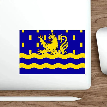 Flag of Doubs France 2 STICKER Vinyl Die-Cut Decal - The Sticker Space