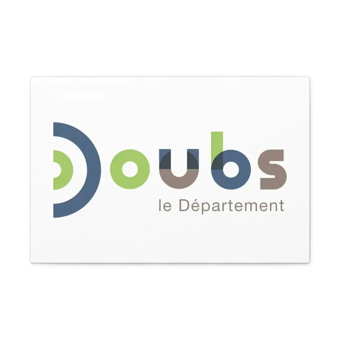Flag of Doubs France - Canvas Wall Art - The Sticker Space